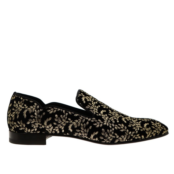 Christian Louboutin Dandy Chick Black Velour Size 12 US New - Picture 2 of 7